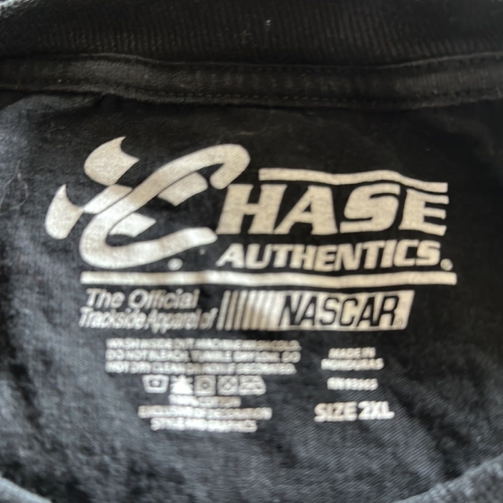 Chase Authentic’s NASCAR freaky fast Jimmy John’s, black graphic cotton T-shirt - Picture 4 of 4